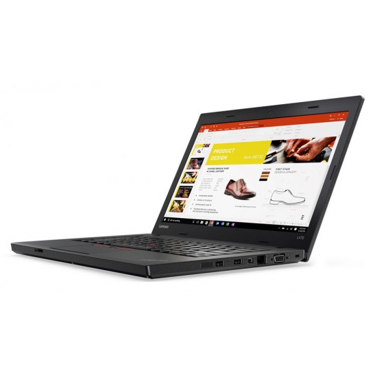 LENOVO Laptop ThinkPad L470, Refurbished Grade A, i5-6300U, 8/256GB SSD, 14 LENOVO Laptop ThinkPad L470, Refurbished Grade A, i5-6300U, 8/256GB SSD, 14