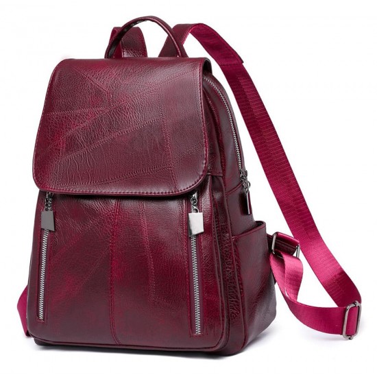 ROXXANI γυναικεία τσάντα πλάτης LBAG-0019, κόκκινη ROXXANI γυναικεία τσάντα πλάτης LBAG-0019, κόκκινη