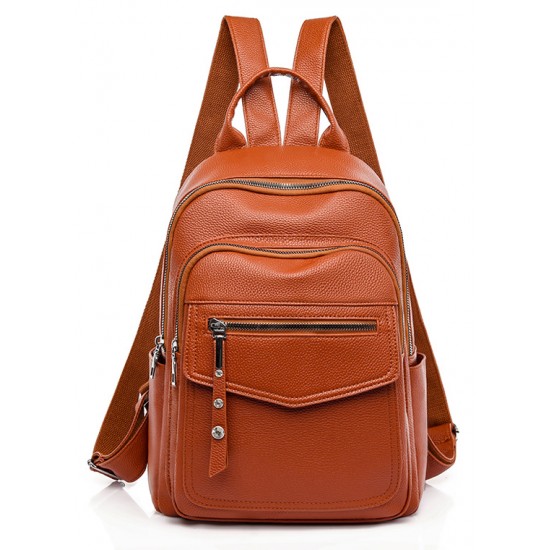 ROXXANI γυναικεία τσάντα πλάτης LBAG-0022, καφέ ROXXANI γυναικεία τσάντα πλάτης LBAG-0022, καφέ