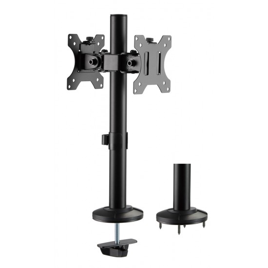 BRATECK Βάση γραφείου LDT40-G02 για 2 οθόνες 17 BRATECK Βάση γραφείου LDT40-G02 για 2 οθόνες 17