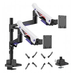 BRATECK gaming βάση γραφείου για 2x οθόνες LDT95-C024UCP, 24-57 BRATECK gaming βάση γραφείου για 2x οθόνες LDT95-C024UCP, 24-57