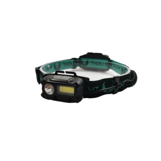 LED Headlamp Sporty XP-E 3W + COB 3W 160lm 1200mAh LED Headlamp Sporty XP-E 3W + COB 3W 160lm 1200mAh
