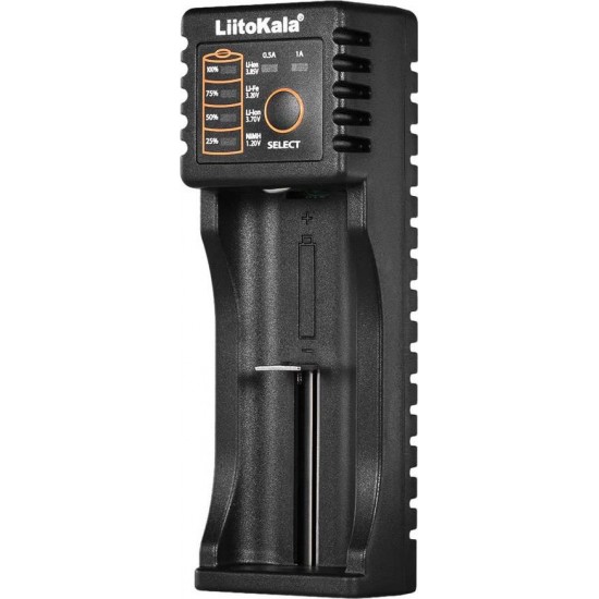 LiitoKala LII-100B USB Φορτιστής Μπαταριών Li-ion Μεγέθους 18650/16340 LiitoKala LII-100B USB Φορτιστής Μπαταριών Li-ion Μεγέθους 18650/16340