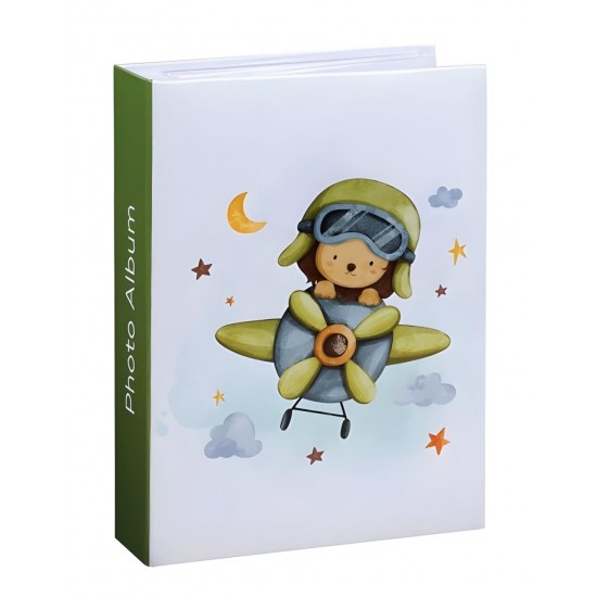 Lion Pilot KB16 Αλμπουμ με Θήκες για 200 Φωτογραφίες (10x15)