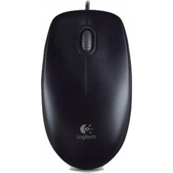 Logitech B100 Ενσύρματο Ποντίκι Mαύρο