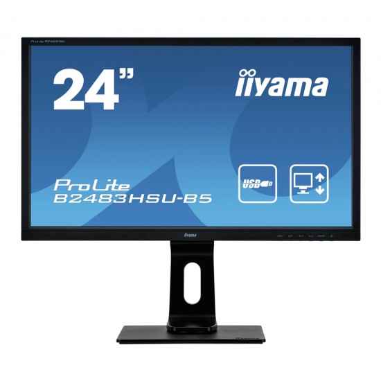 IIYAMA used Οθόνη B2483HSU LED, 24 IIYAMA used Οθόνη B2483HSU LED, 24