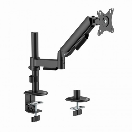 GEMBIRD ADJUSTABLE DESK DISPLAY MOUNTING ARM 17'-32' MAX VESA 100x100 BLACK