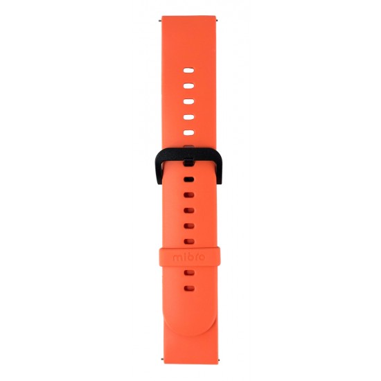 MIBRO λουράκι σιλικόνης MBR-STRAP-OR, 22mm, πορτοκαλί MIBRO λουράκι σιλικόνης MBR-STRAP-OR, 22mm, πορτοκαλί