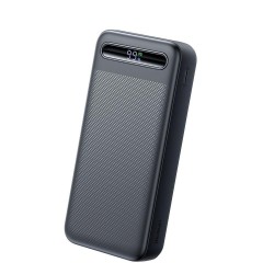 Mcdodo MC-3891 Power Bank 20000mAh 22.5W με 2 Θύρες USB-A και Θύρα USB-C Power Delivery Μαύρο Mcdodo MC-3891 Power Bank 20000mAh 22.5W με 2 Θύρες USB-A και Θύρα USB-C Power Delivery Μαύρο