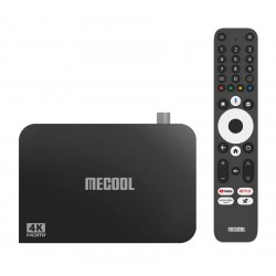 MECOOL TV Box KT2 με ψηφιακό δέκτη DVB-T2, 4K, 2/32GB, WiFi, Google/Netflix πιστοποίηση, Android 11