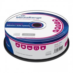MediaRange CD-R 80' 700MB 52x Cake x 25 MediaRange CD-R 80' 700MB 52x Cake x 25