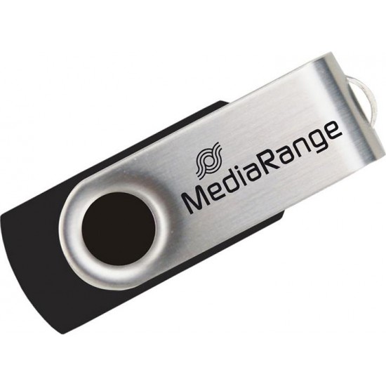 MediaRange USB 2.0 Flash Drive 8GB Black/Silver MediaRange USB 2.0 Flash Drive 8GB Black/Silver