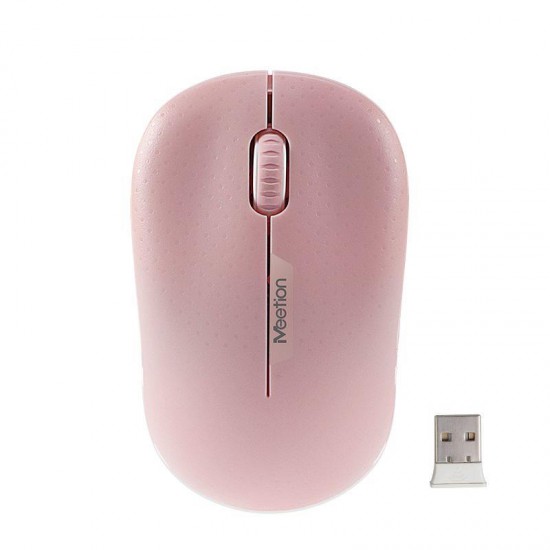 Meetion MT-R545 2.4G Ασύρματο Ποντίκι Ρόζ