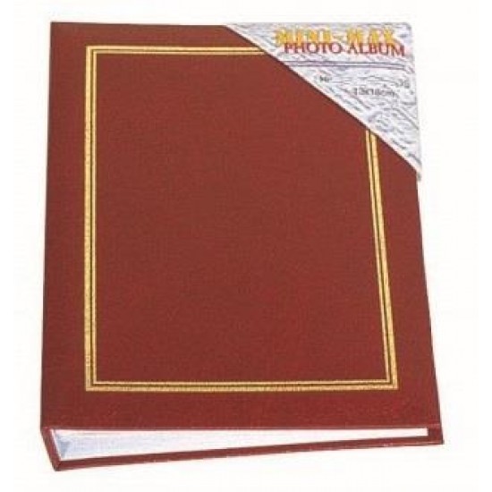Mini Άλμπουμ Με Θήκες 15x21 για 40 Φωτογραφίες (Κόκκινο)