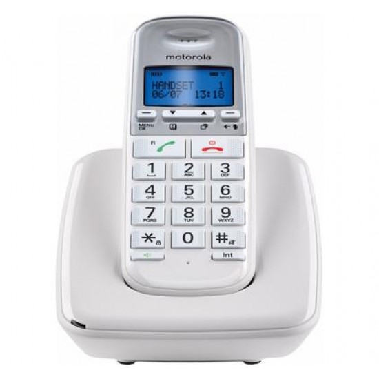 Motorola S3001 Ασύρματο Τηλέφωνο White Motorola S3001 Ασύρματο Τηλέφωνο White