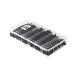 Σετ θερμοσυστελλόμενο HST-100B 10cm 100τμχ μαύρα Σετ θερμοσυστελλόμενο HST-100B 10cm 100τμχ μαύρα