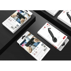 XO NB133 Ring Holder Κινητού + Lightning Splitter black