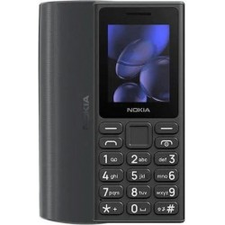 Nokia 105 (2024) TA-1684 Dual SIM Κινητό με Κουμπιά (Ελληνικό Μενού) Black