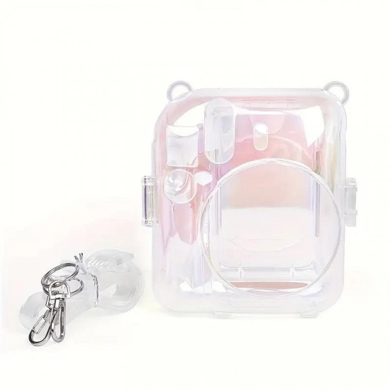 OEM Θήκη Φωτογραφικής Μηχανής Instax Mini 12 Διάφανη με Λουράκι Ώμου OEM Θήκη Φωτογραφικής Μηχανής Instax Mini 12 Διάφανη με Λουράκι Ώμου