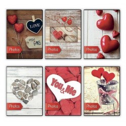 OEM Mini  Album Cuore 10x15 cm 40 φωτογραφιών Διάφορα Σχέδια OEM Mini  Album Cuore 10x15 cm 40 φωτογραφιών Διάφορα Σχέδια