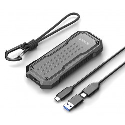 ORICO θήκη για M.2 NVME/NGFF SSD OXS2C3-G2, 10Gbps, γκρι