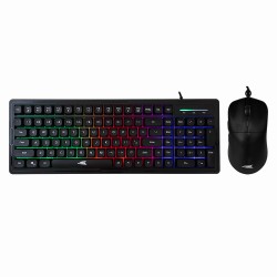 BARACUDA GAMING COMBO KEYBOARD AND MOUSE BGC-012 ORCA BLACK BARACUDA GAMING COMBO KEYBOARD AND MOUSE BGC-012 ORCA BLACK