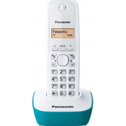 Panasonic KX-TG1611 Ασύρματο Τηλέφωνο Λευκό/Μπλέ Panasonic KX-TG1611 Ασύρματο Τηλέφωνο Λευκό/Μπλέ