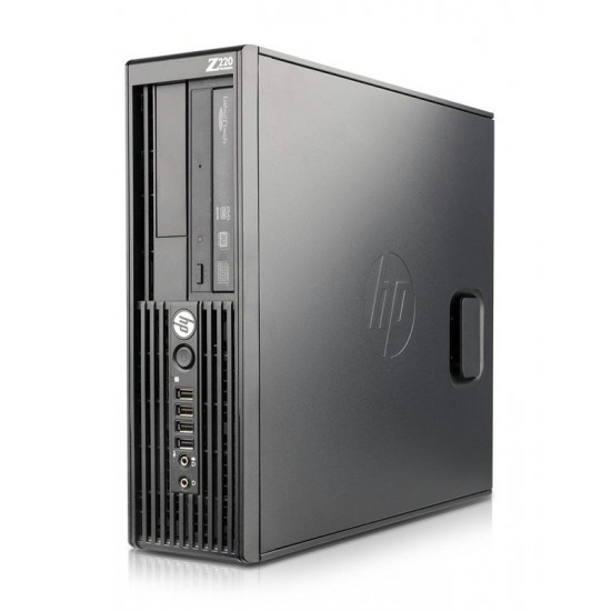 HP SQR Workstation Z220 SFF, i3-3220, 4GB, 500GB HDD, DVD, Βαμμένο