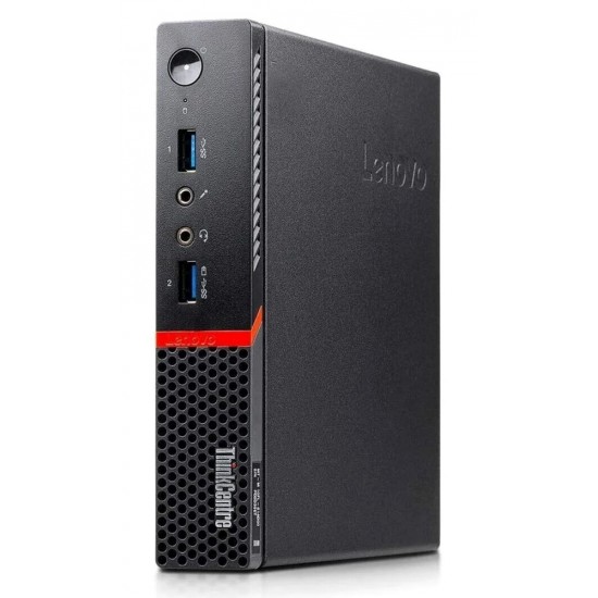 LENOVO PC ThinkCentre M700 Micro, Refurbished Grade A Repainted, i5-6400T, 8/256GB SSD, WiFi, FreeDOS