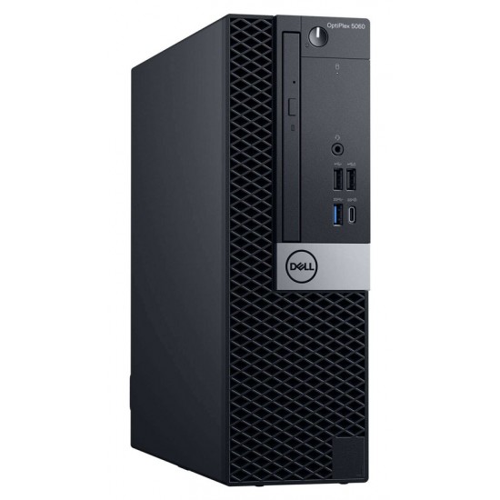 DELL PC OptiPlex 5060 SFF, Refurbished Grade A Repainted, i3-8100, 8/256GB SSD, FreeDOS