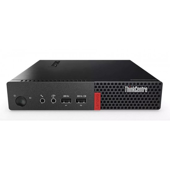 LENOVO PC ThinkCentre M910q Tiny, Refurbished Grade A Repainted, i5-6500T, 8GB, 500GB, FreeDOS