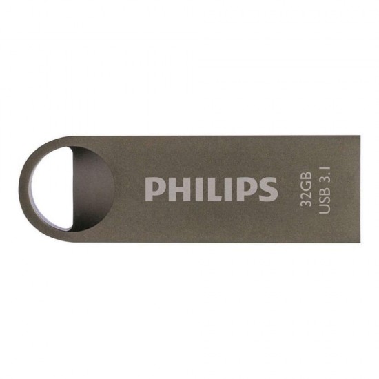Philips Moon 32GB USB 3.1 Stick Ασημί
