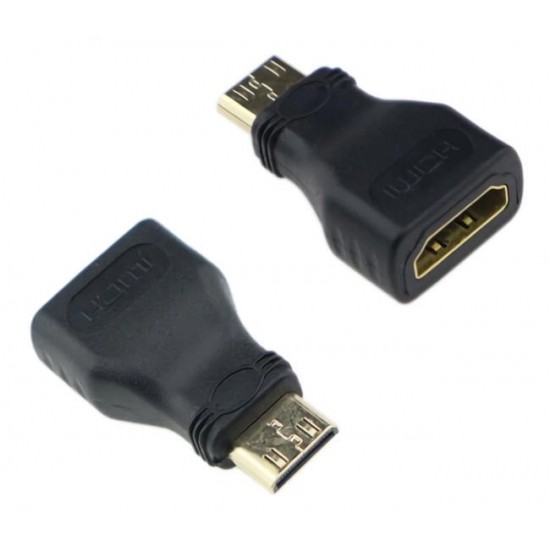 POWERTECH αντάπτορας mini HDMI σε HDMI CAB-H025 μαύρος

