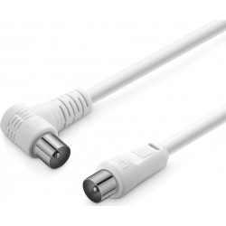 Powertech Antenna Cable Coax male - Coax male 1.5m (CAB-V029)