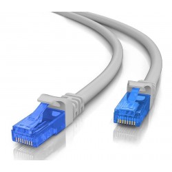 POWERTECH καλώδιο δικτύου CAB-N242 Cat 6 U/UTP CCA 24AWG 2m γκρι
