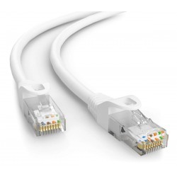 POWERTECH καλώδιο δικτύου CAB-N380, Cat 6 U/UTP, CCA, 250Hz, 2m, λευκό
