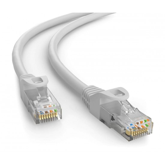 POWERTECH καλώδιο δικτύου CAB-N418, Cat 6 U/UTP, CCA, 250Hz, 5m, γκρι
