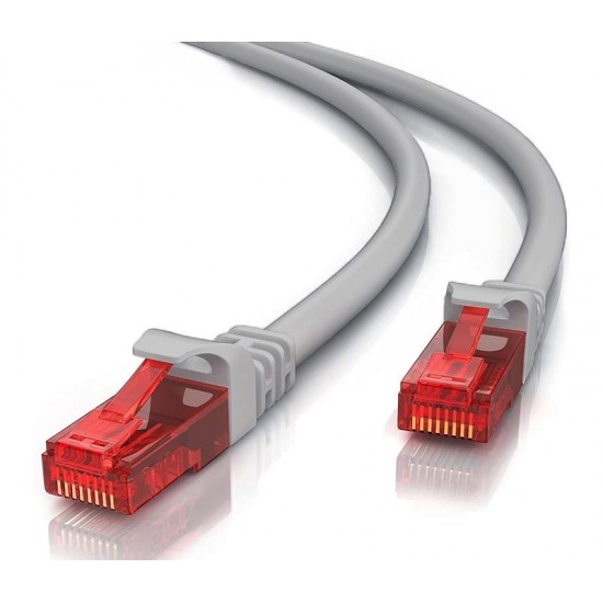 POWERTECH καλώδιο δικτύου Cat 6 U/UTP, CCA 24AWG, 7.5m, γκρι POWERTECH καλώδιο δικτύου Cat 6 U/UTP, CCA 24AWG, 7.5m, γκρι