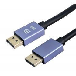 POWERTECH καλώδιο DisplayPort CAB-DP078, 8K/60Hz, 48 Gbps, 1m, μαύρο
