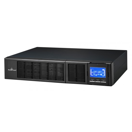 POWERTECH UPS On Line PT-1359 με οθόνη, 3000VA/2700W, 2U, 7x DC output POWERTECH UPS On Line PT-1359 με οθόνη, 3000VA/2700W, 2U, 7x DC output