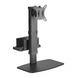 POWERTECH βάση γραφείου οθόνης PT-1449 με βάση mini PC, 17-32 POWERTECH βάση γραφείου οθόνης PT-1449 με βάση mini PC, 17-32