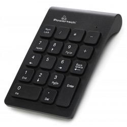 POWERTECH ασύρματο αριθμητικό πληκτρολόγιο PT-939, 2.4GHz, μαύρο POWERTECH ασύρματο αριθμητικό πληκτρολόγιο PT-939, 2.4GHz, μαύρο