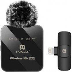 PULUZ PU647B Wireless Lavalier Microphone lightning PULUZ PU647B Wireless Lavalier Microphone lightning