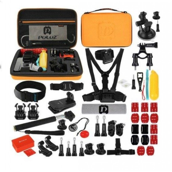 Puluz Ultimate Combo Kits for sports cameras PKT26 53 in 1