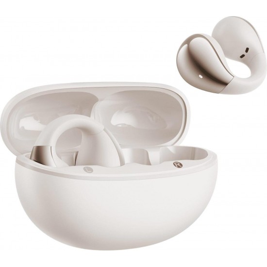 QCY Crossky C30 Open Ear Bluetooth Handsfree Ακουστικά Λευκά
