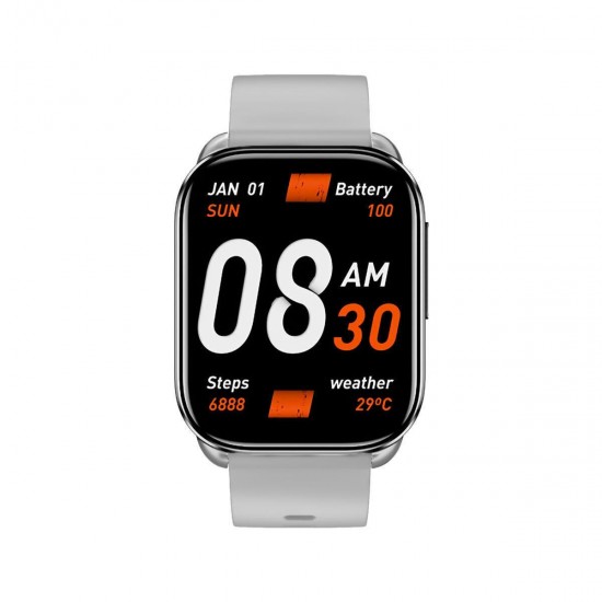 QCY GS S6 Smartwatch BT Call IPX8 Gray
