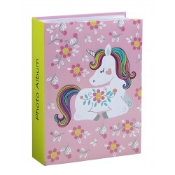 Rainbow Unicorn KG16 Αλμπουμ με Θήκες για 200 Φωτογραφίες (10x15)