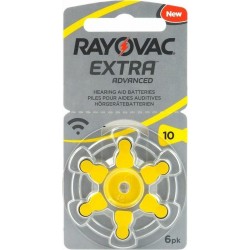 Rayovac Extra Advanced Μπαταρίες Ακουστικών Βαρηκοΐας 10 1.45V 6τμχ Rayovac Extra Advanced Μπαταρίες Ακουστικών Βαρηκοΐας 10 1.45V 6τμχ