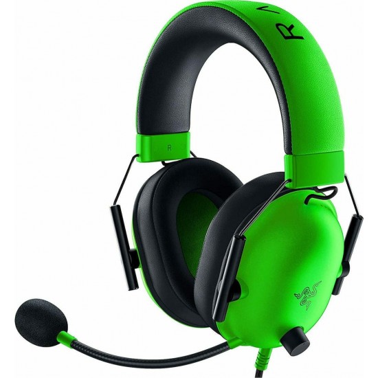 Razer BlackShark V2 X Over Ear Gaming Headset 3.5mm Green Razer BlackShark V2 X Over Ear Gaming Headset 3.5mm Green