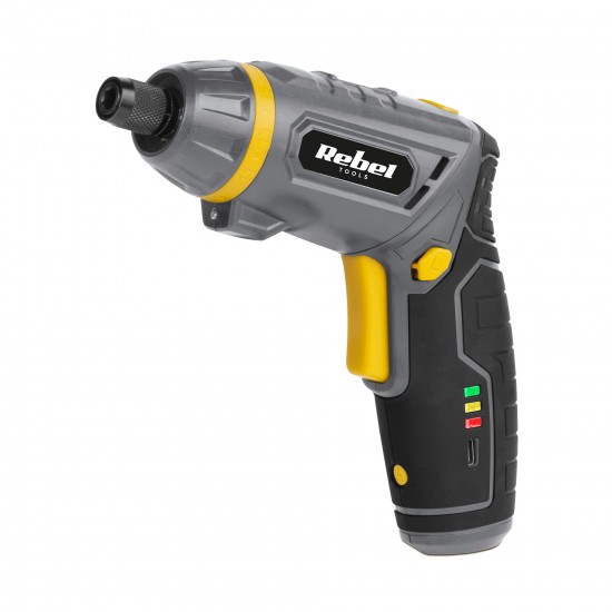 Κατσαβίδι μπαταρίας 3.6V 2Ah με 54 μύτες REBEL Κατσαβίδι μπαταρίας 3.6V 2Ah με 54 μύτες REBEL